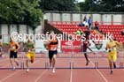 Inter boys 400 metres hurdles, English Schools Track and Field. Photo: David T. Hewitson/Sports for All Pics